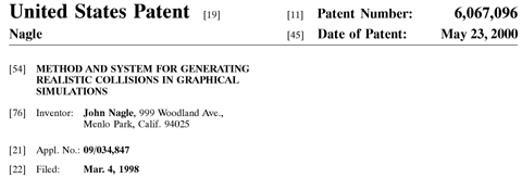 U.S. Patent #6,067,096